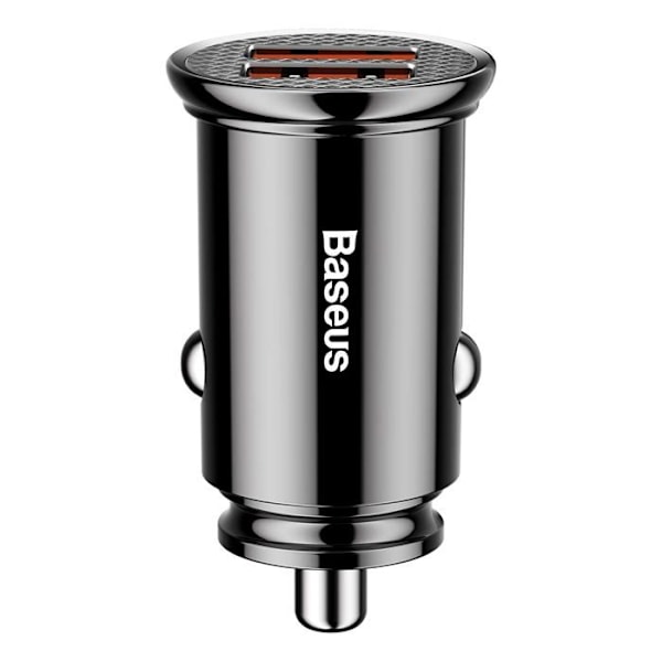 Baseus - Klassisk USB Typ C snabb billaddare - Svart