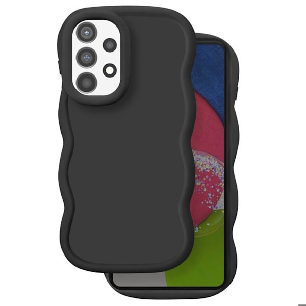 Coque Candy for Samsung Galaxy A52 and A52S 5G Iskunkestävä Musta Svart