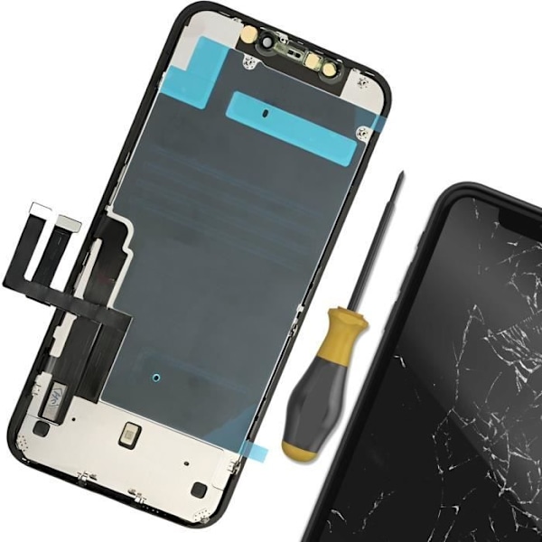 iPhone 11 Pro IPS LCD-skærm - Original OEM kvalitet - Sort Svart
