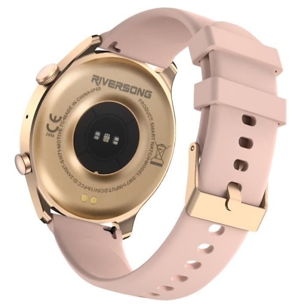 Yhdistetty kello mikrofonilla Call Function Tracker Sport and Health Riversong Pink