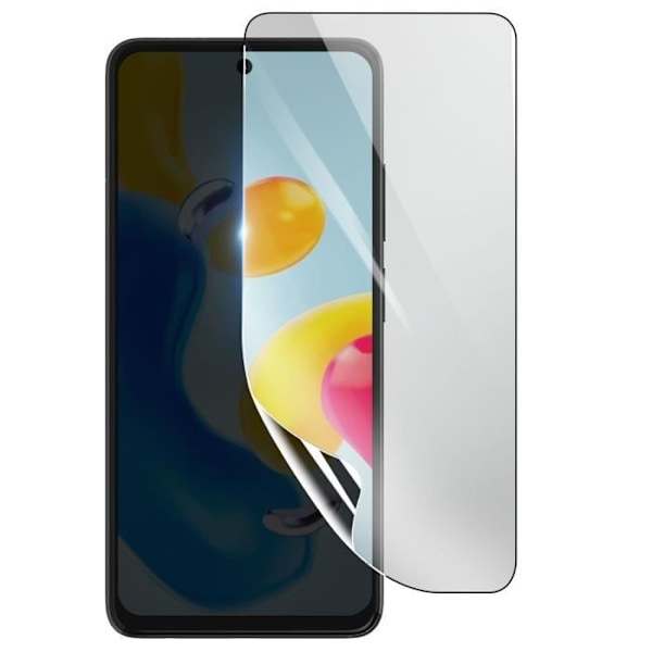 Näytönsuoja - 3MK - Xiaomi Redmi Note 11S 5G - Iskunkestävä Hydrogeeli - Läpinäkyvä - Naarmuuntumaton Transparent