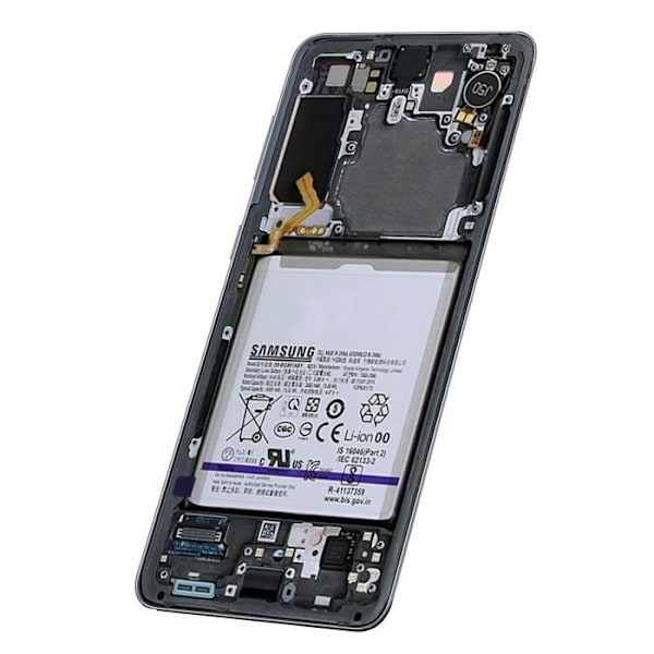 LCD-näyttö - Samsung - Galaxy S21 - Alkuperäinen - Kosketusnäyttö - Harmaa Grå