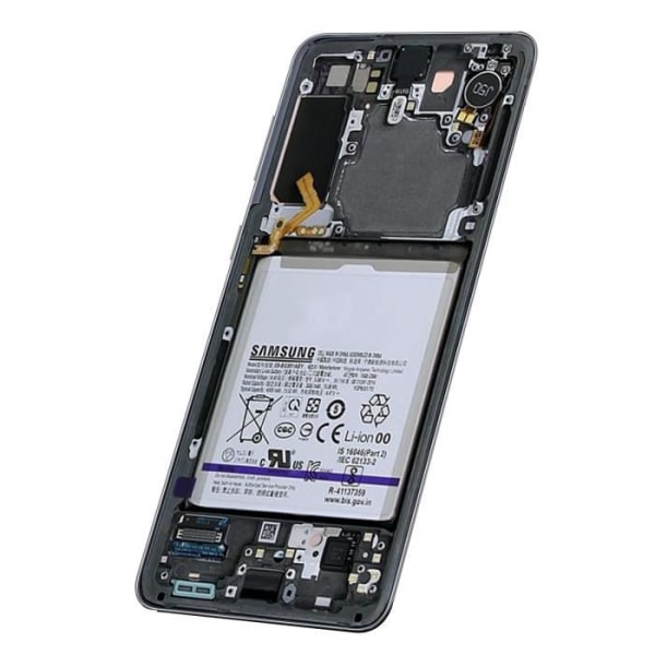 LCD-skärm - Samsung - Galaxy S21 - Original - Pekskärm - Grå Grå