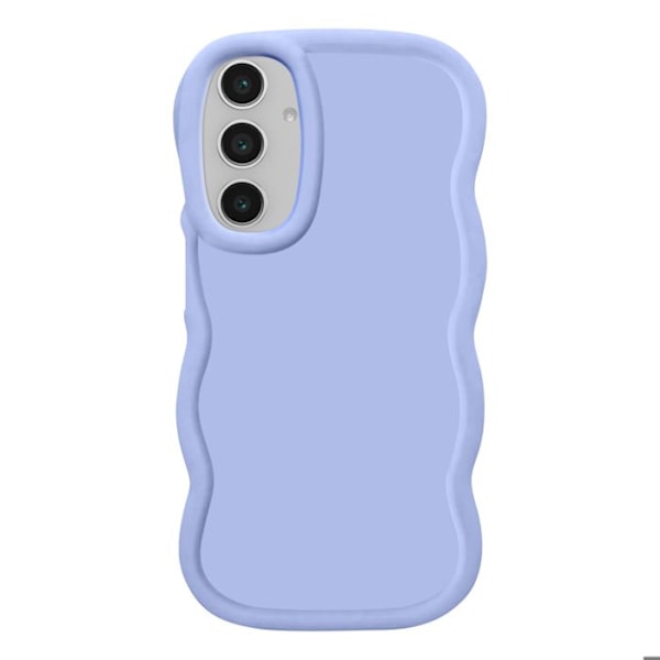 Coque för Samsung Galaxy S23 FE Silikon Stötsäker Candy Serie Lavendel Lila