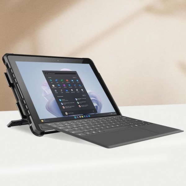 Fodral för Microsoft Surface Go 2, 3, 4 och 10.1 Stötsäker Kickstand Supcase Svart