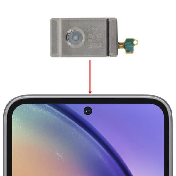 Sisäinen kaiutin Galaxy A54 5G:lle, yläkuulokemoduuli, harmaa Grå