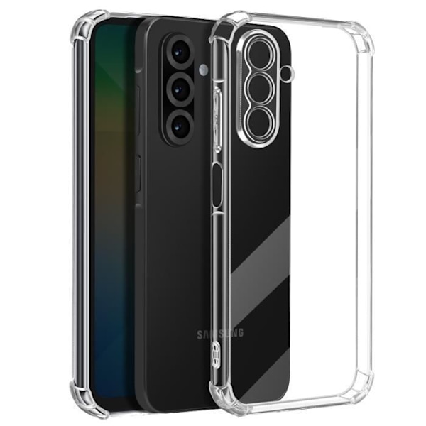 Stöttålig skal för Samsung Galaxy A26 med förstärkta hörn Mayaxess Transparent Transparent