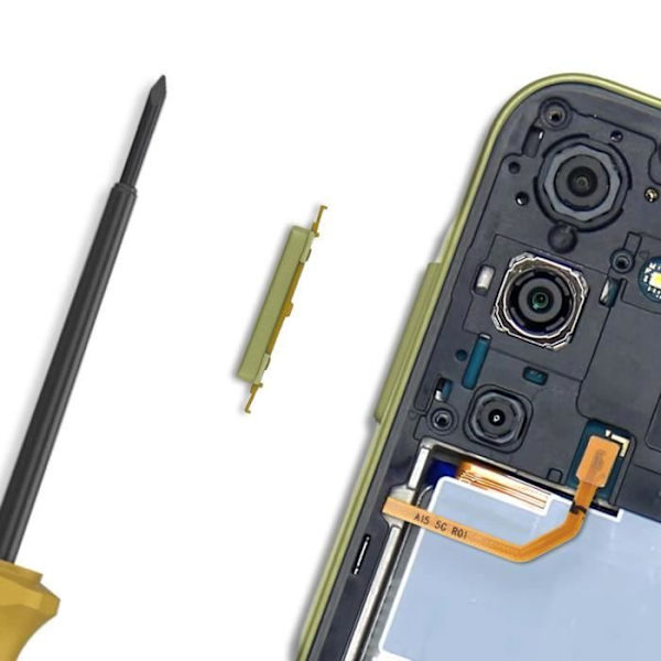 Äänenvoimakkuuspainike Samsung Galaxy A15 Original Samsung Green -puhelimeen Grön