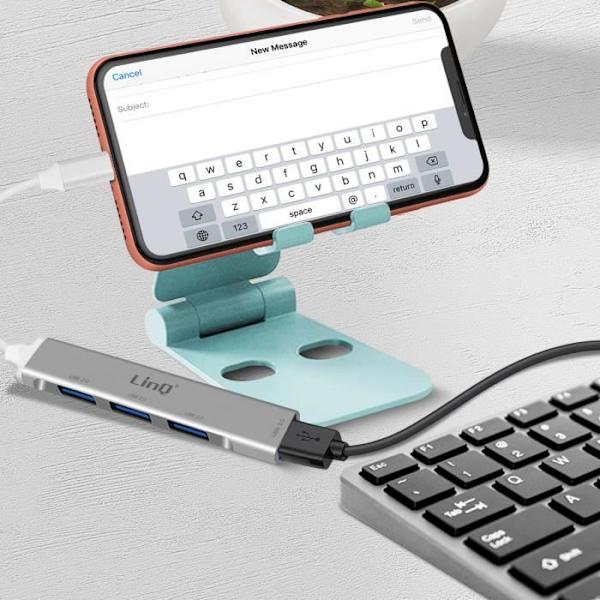 Ultrasnabb 4-ports USB HUB-adapter