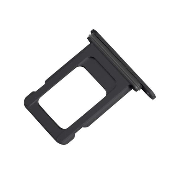 SIM-kort skuffe til iPhone 15 og 15 Plus Nano SIM Sort - AVIZAR - Erstatningsdel Svart
