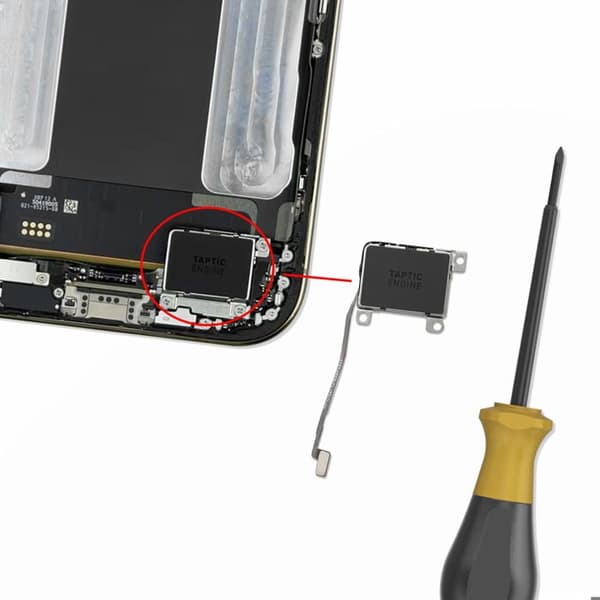 Vaihdevibraattori iPhone Air musta Svart