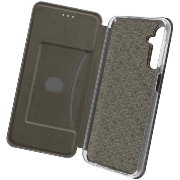 Kotelo Samsung Galaxy M34 5G Flip Card Holder -tukivideon mustalle Svart