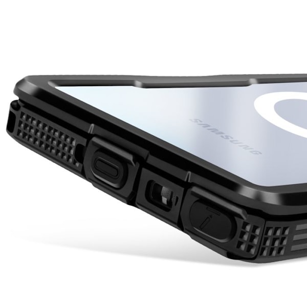 Heltäckande vattentät MagSafe-skal för Samsung Galaxy S25 Ultra Redpepper Transparent Vit