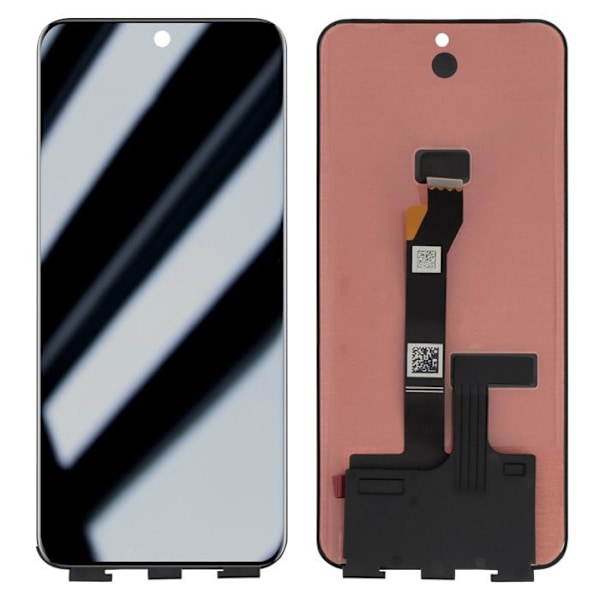 LCD-skärm och pekglas för Honor 90 Without Frame Relife Black Svart