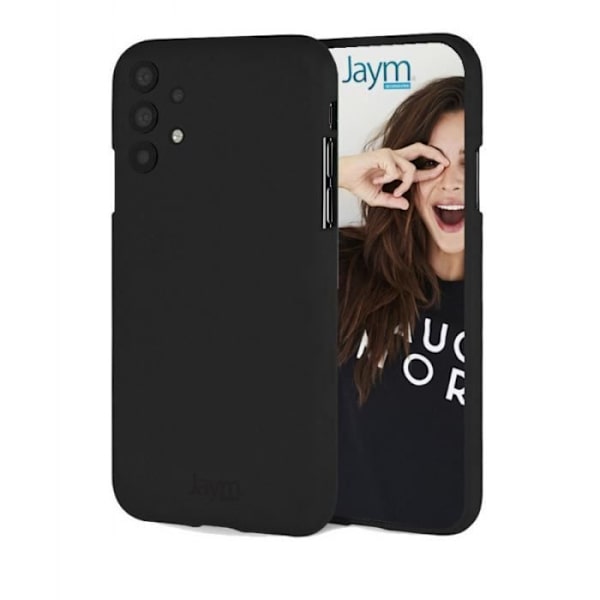 Blødt beskyttelsescover til Samsung Galaxy A32 5G - JAYM - Sort - Premium finish - Blødt og glat touch Svart