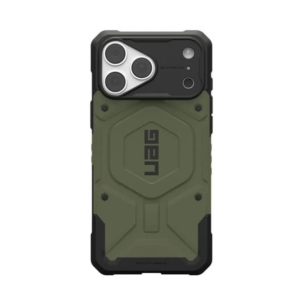 Magsafe Cover til iPhone 17 Pro Max / 18 Pro Max Pathfinder Coins Forstærket UAG Olivengrøn Olivgrön