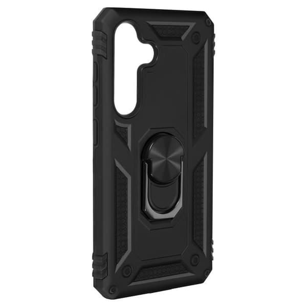 Etui til Samsung Galaxy S24 Hybrid Ring Magnetisk Holder Sort Svart