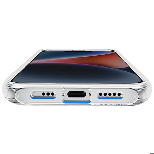 MagSafe-kuori iPhone 16:lle, iskunkestävä, monikerroksinen, Supcase, kirkas Vit