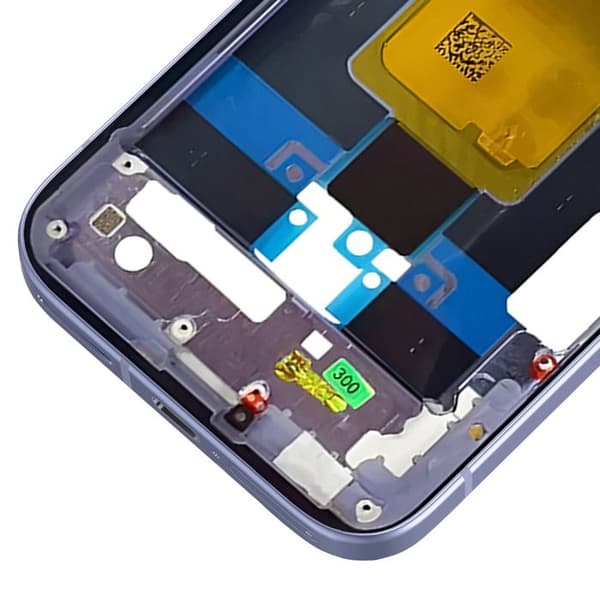 Central Chassis - GOOGLE - Pixel 9a - Lavendel - Service Pack - Holdbar Reparation Lila