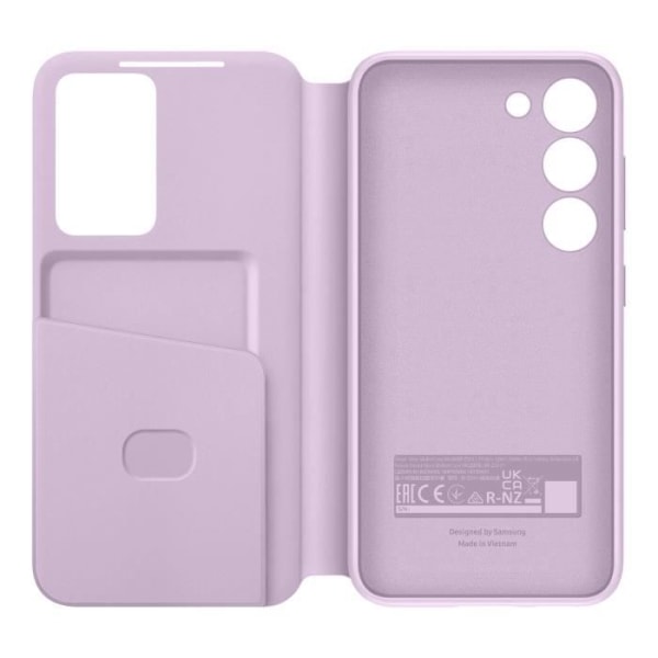 Galaxy S23 Plus Fönsterfodral Clear View Cover Original Lavendel