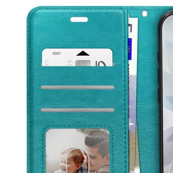 Lompakkoasu - MAYAXESS - iPhone 17 - Sininen ankka - Tukiominaisuus Blå