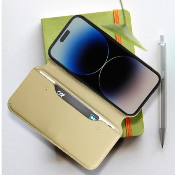 Flip Case iPhone 14 Pro Max Gold Cover