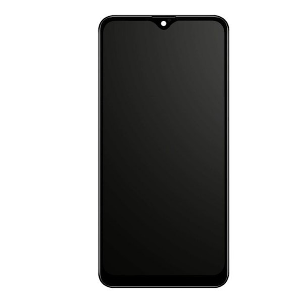 Komplett block Samsung Galaxy A10s ersättande pekglas LCD-skärm Svart Svart