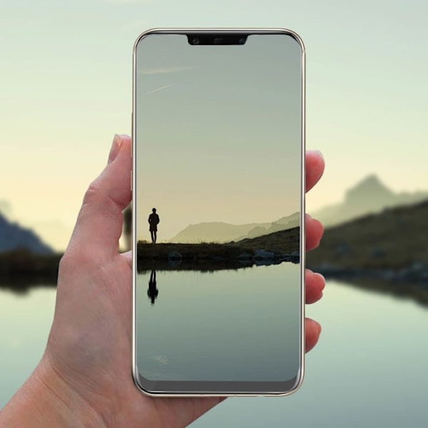 Beeyon Huawei Mate 20 Lite naarmuuntumaton karkaistu lasikalvo - läpinäkyvä transparent