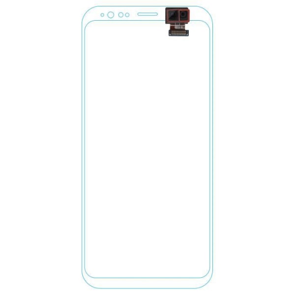 Etukamera - Samsung - Galaxy S9 - Etuobjektiivimoduuli - Liittimen kaapeli - Musta Svart