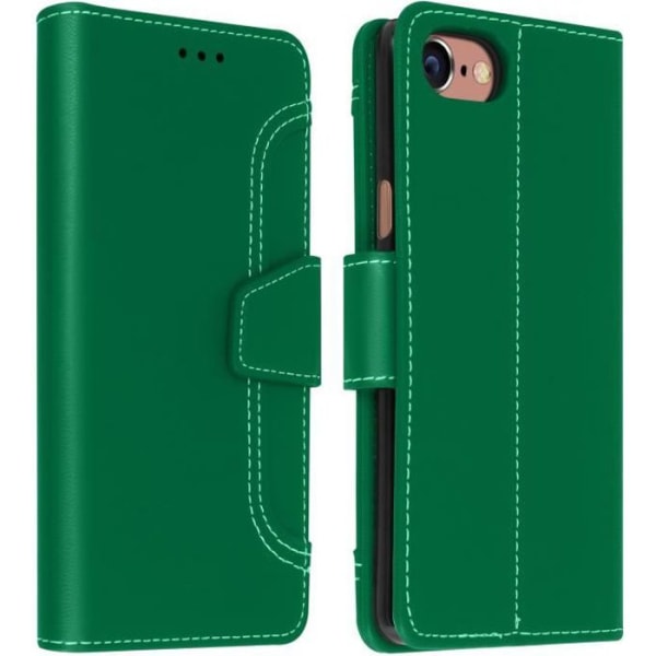 iPhone 6 / 6S / 7 / 8 / SE 2020 Plånboksfodral Stativ Funktion Grön Grön