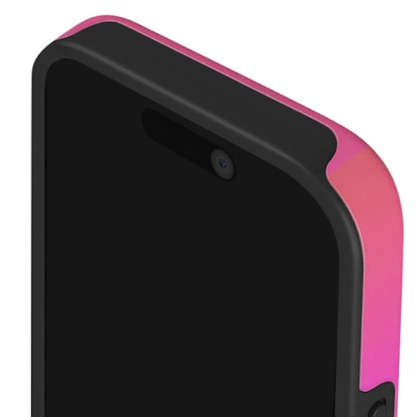Coque MagSafe för iPhone 16 Pro Max Elegant Mönster Sunset Club Burga Flerfärgad Svart
