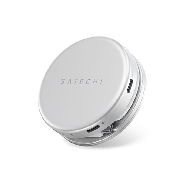USB-C-hubb 5-i-1 - SATECHI - OntheGo - HDMI 4K - 2×USB-C (PD) - USB-A + SD-kortläsare - Silver