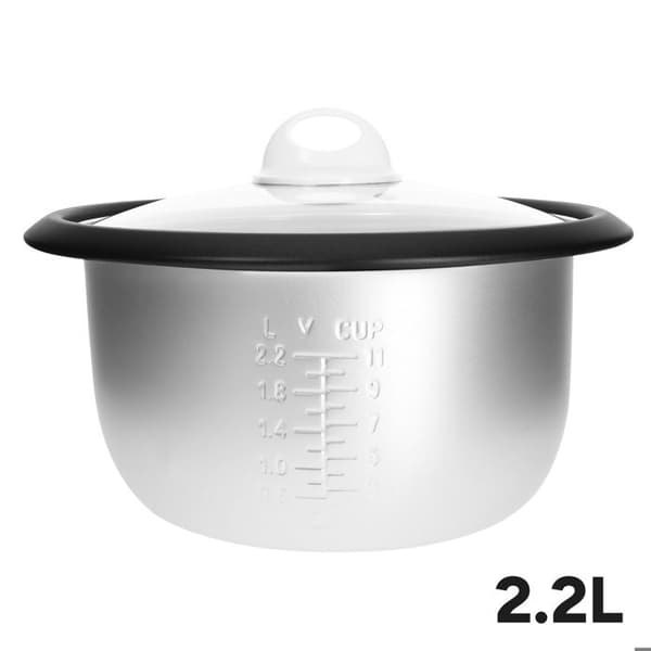 Riskokare - SOKANY - 2.2L - Automatisk Funktion - Håll Varmt - Vit Vit