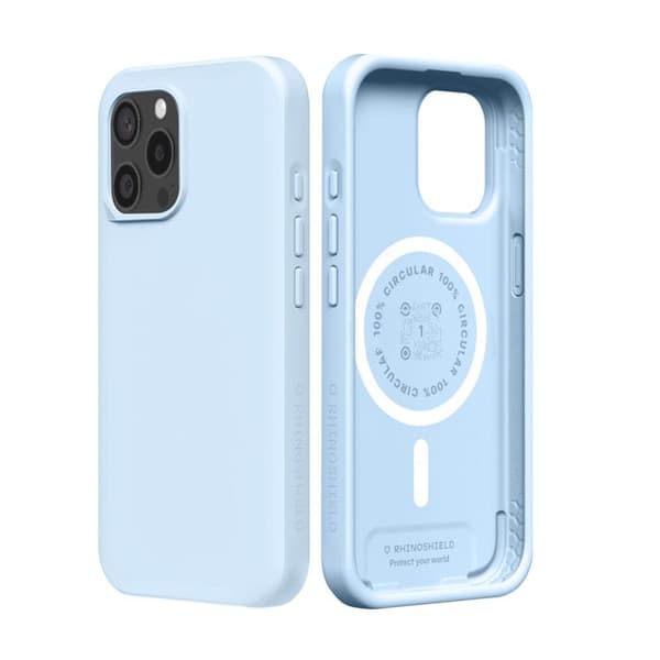 Cover til iPhone 15 Model SolidX Ultra-holdbar Rhinoshield Lys blå Blå