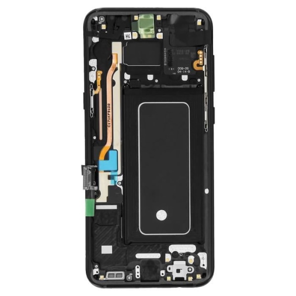 Galaxy S8 Plus LCD-skärm Touchglas Original Samsung Black Screen Block