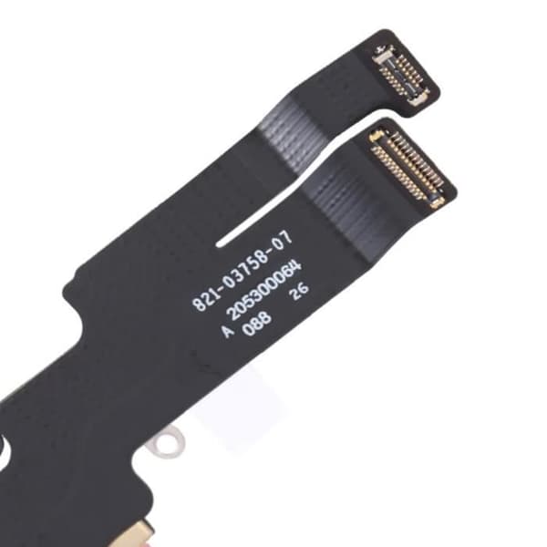 Lightning opladerconnector til iPhone 14 - Ukendt mærke - Med mikrofon sort Svart