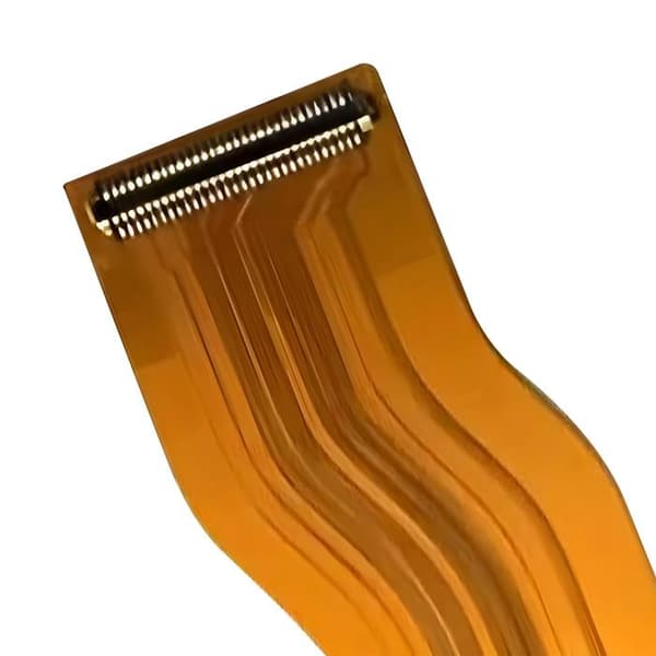 Erstatningsbånd - AVIZAR - Xiaomi Poco X7 - Hovedforbindelse Flex - Gul - 10g Gul