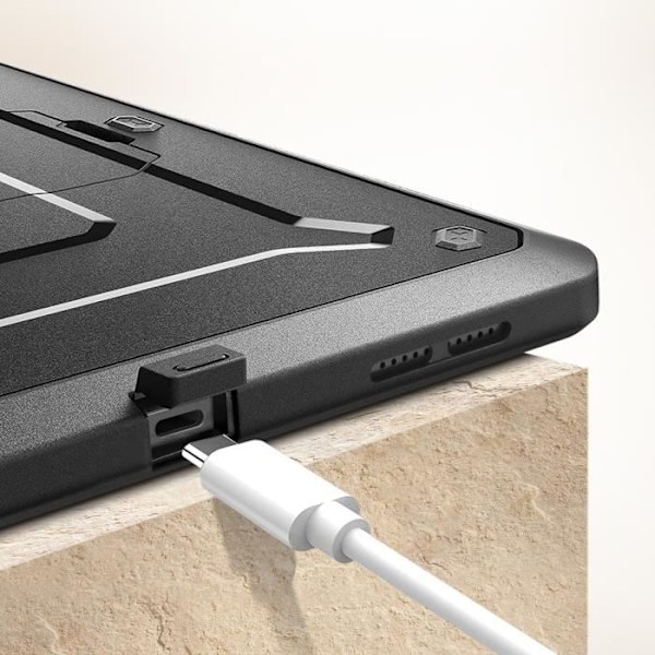 Täysi kotelo iPad Pro 11 2024:lle - SUPCASE - Unicorn Beetle Pro - Iskunkestävä - Jalustan tuki Svart