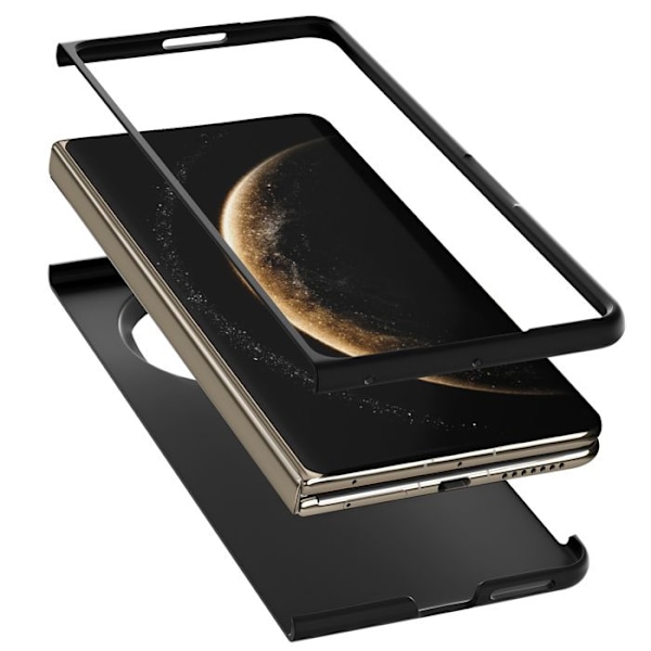 Coque til Huawei Mate X6 Hård Design Ultra-Tynd Sort Svart