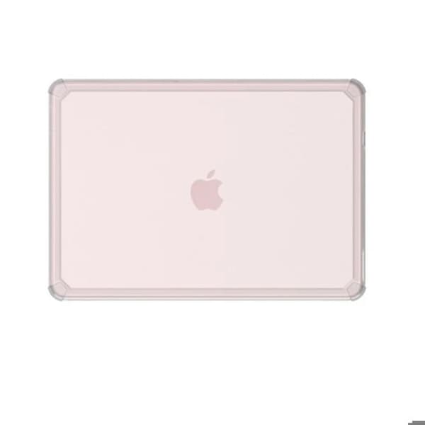 MacBook Neo serie ClearShield Stødabsorberende Cover med Forstærkede Hjørner CYGNETT Gennemsigtig Vit