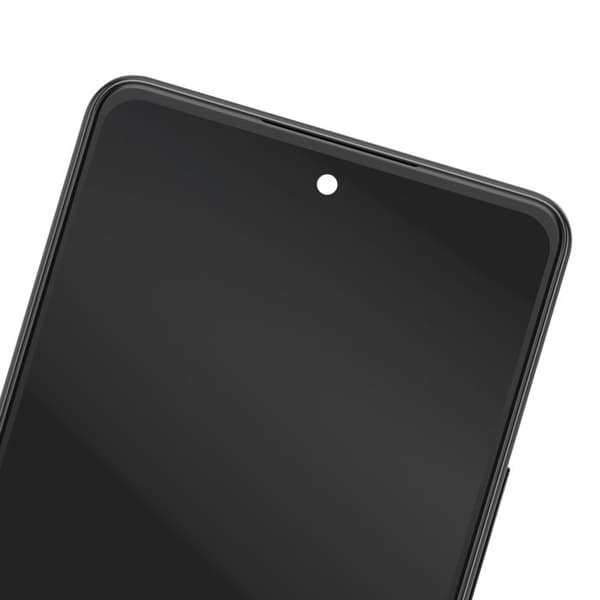 Skärm för Galaxy A53 OLED-panel med pekglas och svart chassi Svart