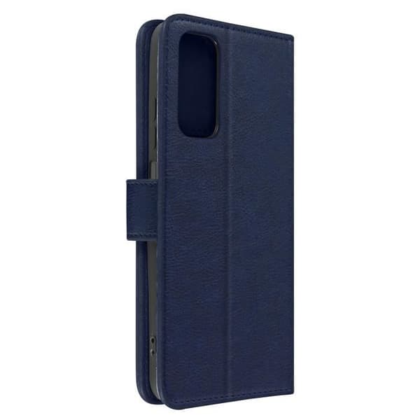 Xiaomi Redmi Note 11 ja Note 11s Case Flip Wallet Function Stand Blue blå
