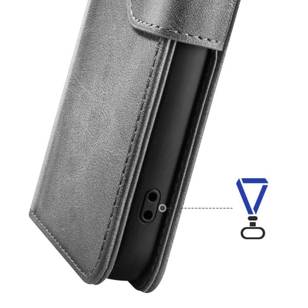 Columbia Wallet Case til iPhone 17. udgave med Støttefunktion Zanaé Grå Grå
