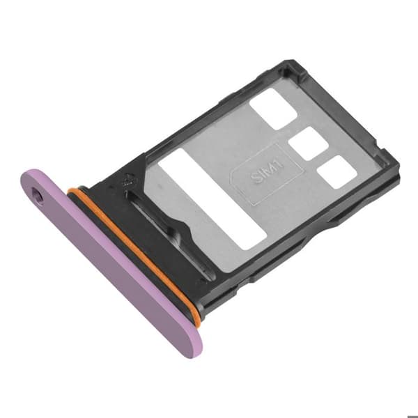 Ersättning för Dual Nano SIM-kortsfack för Honor Magic7 Lite Lila Violett