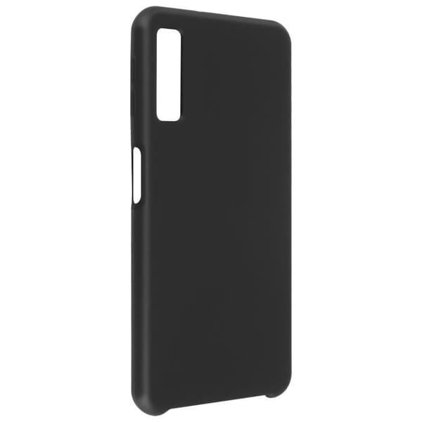 Coque - Samsung - Galaxy A7 2018 - Fleksibel - Soft Touch - Ridsefast Svart