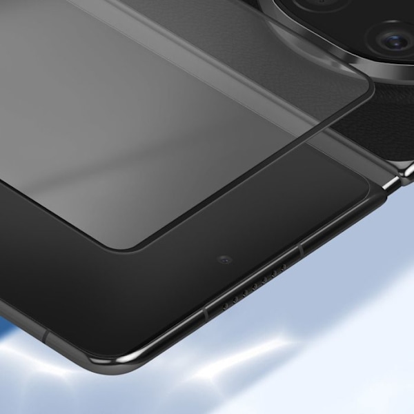 Karkaistu lasi ulkoiseen näyttöön Huawei Mate X6:lle, naarmunkestävä, musta Svart