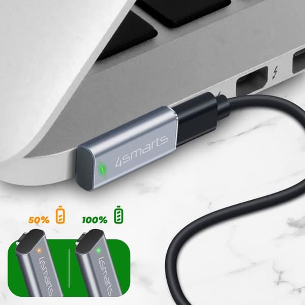 USB C til MagSafe 2 Magnetisk adapter til MacBook Pro og Air 4Smarts Pengar