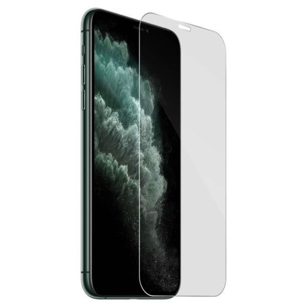 Skärmfilm iPhone 11 Pro Max härdat glas 9H Ultratunn 0,33 mm Prio Transparent Vit
