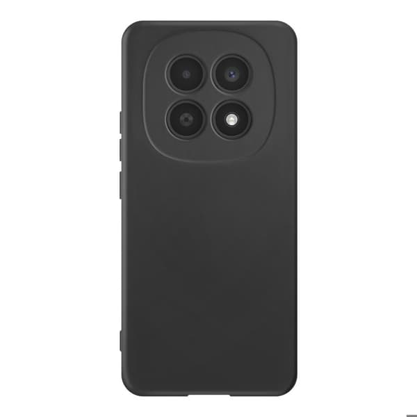 Coque Soft-Touch til Xiaomi Redmi Note 15 5G i Sort Anti-Skrid Silikone Svart