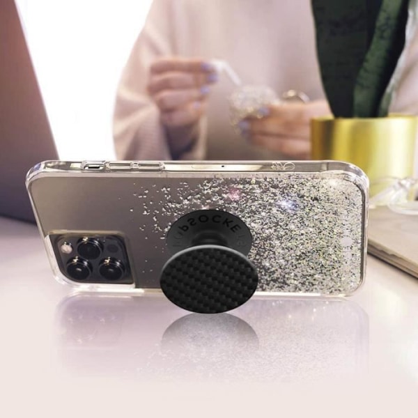 PopGrip Smartphone Hold och Video Support Carbon design PopSockets